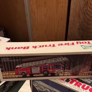 Hess Red Fire Truck Toy with Ladder